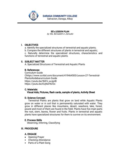 Image result for Lesson Plan Science