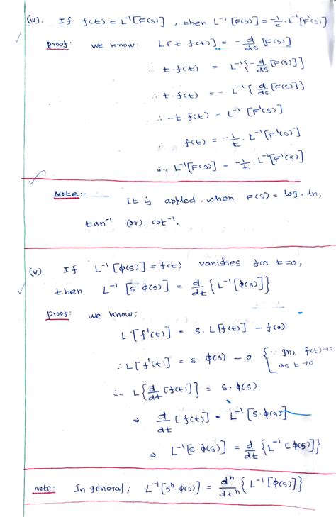 L14 Laplace Transform material 2 - Design of machine element - Studocu
