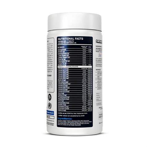 PROMOVE NUTRITION VITA-PRO MULTIVITAMIN (90 CAPSULES) - Big Buddy ...