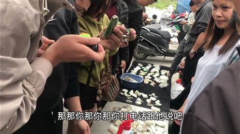 广东揭阳这个玉器市场生意太爆了，看看这边市场的材料价格怎么样