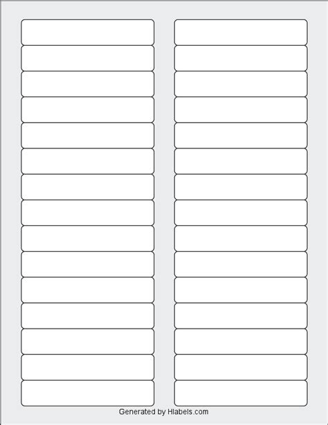 Avery® 5366 Label Template | Print Online Instantly