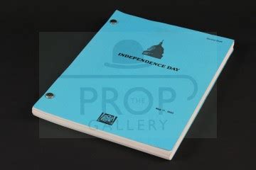 The Prop Gallery | Production used script