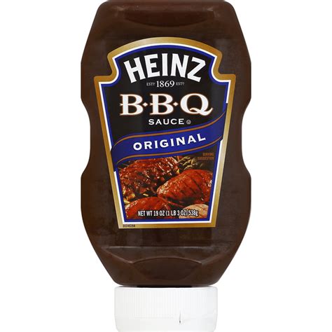 Heinz BBQ Sauce, Original (19 oz) Delivery or Pickup Near Me - Instacart