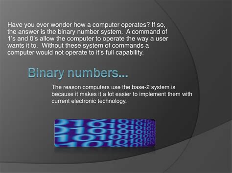 Image result for How Does Binary Work for Numbers