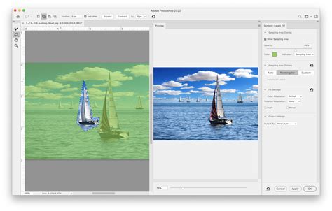 Affinity Content-Aware Fill 的图像结果