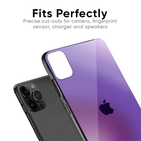 Ultraviolet Gradient iPhone 15 Plus Glass Back Cover - Flat 35% Off On ...