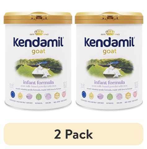 (2 pack) Kendamil Goat Baby Formula Powder, European, Whole A2 Milk ...