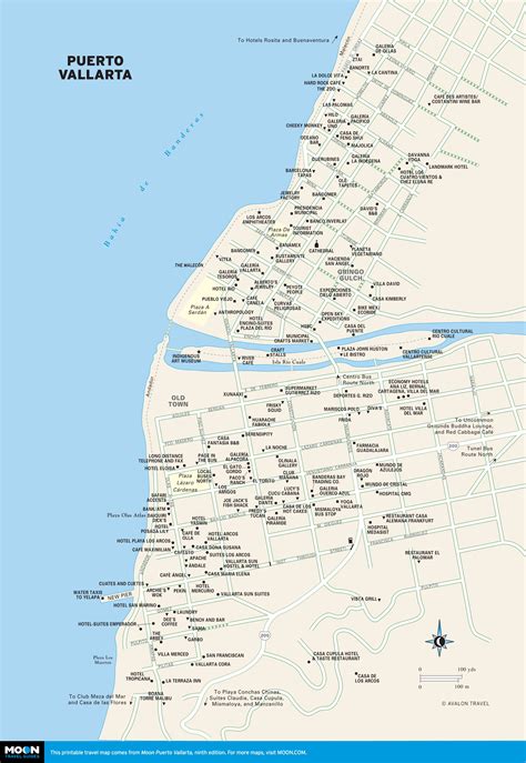 Printable Map Of Puerto Vallarta