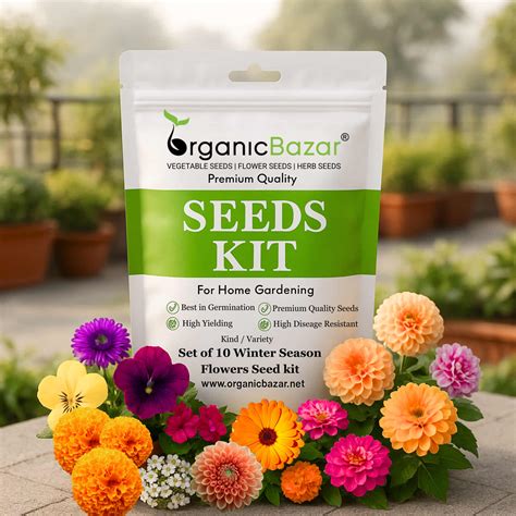 Buy Kitchen Garden Seeds Kit Online India - OrganicBazar – Organicbazar