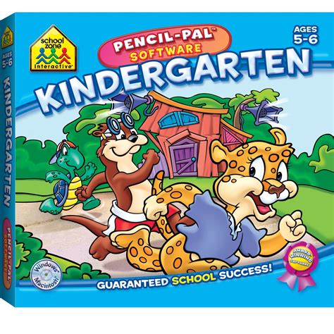 Buy School Zone - Kindergarten Pencil-Pal Software, Ages 5 to 6 ...