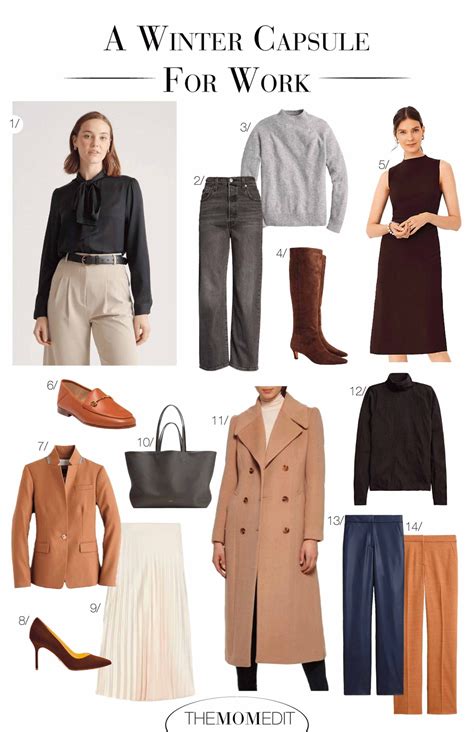 A Winter Workwear Capsule Wardrobe: The Mom Edit