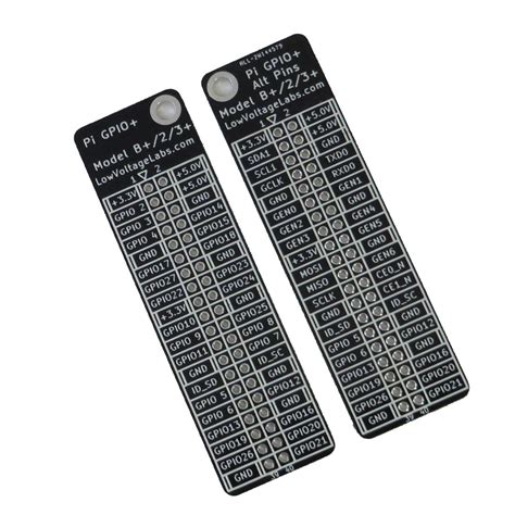 GPIO Reference Board for The Raspberry Pi Model A+, B+, Zero, 2, 3, 3B ...