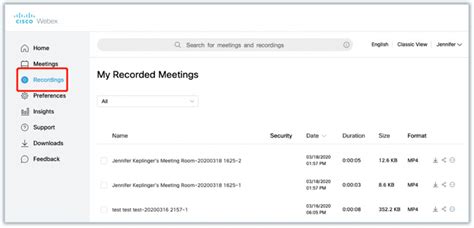 Webex Recording Tutorial 的图像结果