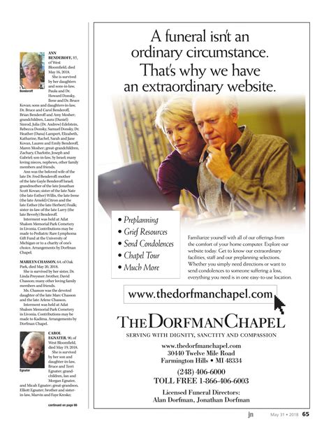 Dorfman Funeral Funerals - Truth or Fiction