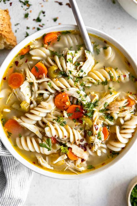 Gluten Free Chicken Noodle Soup - Eat With Clarity