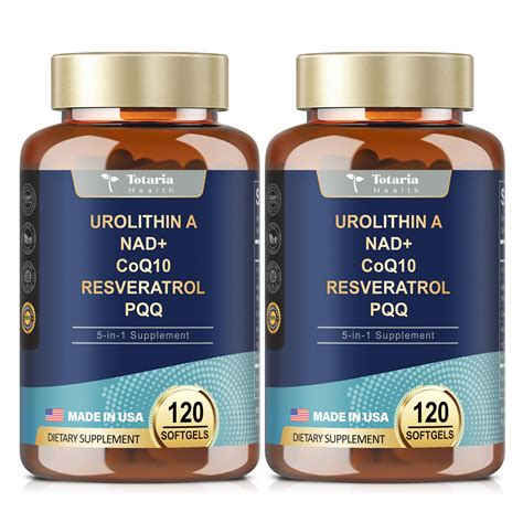 Urolithin A Supplement 1000mg With Nad Coq10 Supplement For Women ...