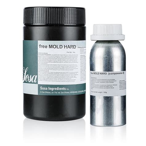 Freemold Hard, za izradu tvrdih/krutih silikonskih kalupa, 1,1 kg, 2 ...