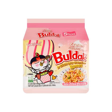 SAMYANG Buldak Cream Carbonara Hot Chicken Flavor Stir-Fried - TikTok Shop