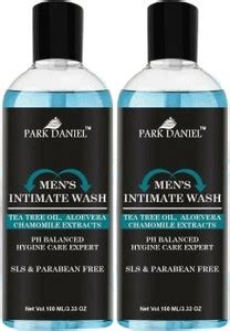 PARK DANIEL Natural pH Balanced Men Intimate Wash- Hygine Care Expert ...