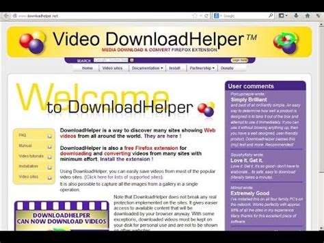 Image result for Video DownloadHelper Tutorial