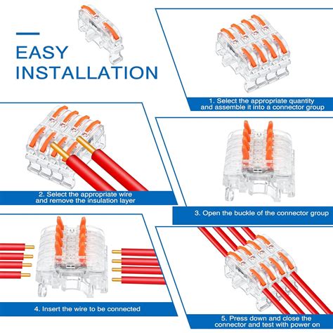Buy DIN Rail Terminal Blocks Kit Transparent Aluminum Guide Rail ...