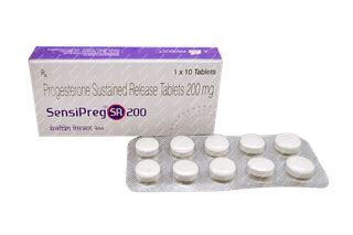 Sensipreg Sr 200 Tablet 10: Uses, Side Effects, Price & Substitutes
