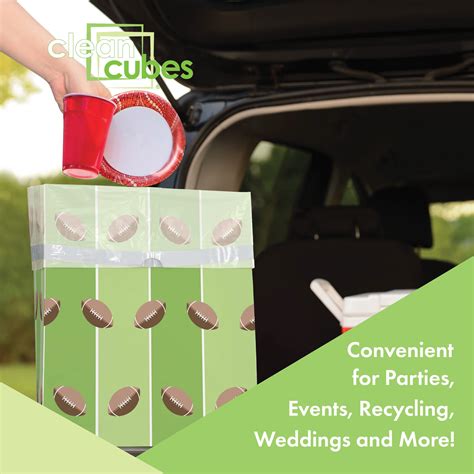 Snapklik.com : Clean Cubes 13 Gallon Disposable Trash Cans