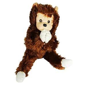 Buy Soft Toy Teddy Bear- Monkey- Animal Plush Toy- 28cm/27cm Brown ...