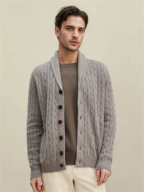Custom Shawl Collar Sweater – Luxury Cashmere Tailored for You