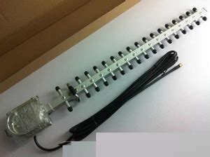 RF ConnectorHouse 18dbi Yagi Antenna 800- 2500Mhz 10 Mtr Wire Antenna ...