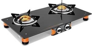 Vidiem Air Pride 2 Burner Glass Manual Gas Stove Price in India - Buy ...
