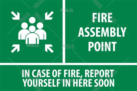 Fire Assembly Point | Fire Assembly Point signage | Fire Assembly Point ...