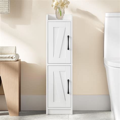 Hzuaneri Bathroom Storage Cabinet, Small Corner Floor Cabinet with Door ...
