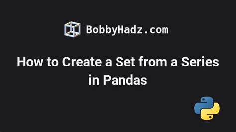 Write a Program to Create Panda Series 的图像结果