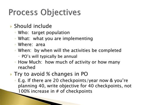 Image result for Process Objectives