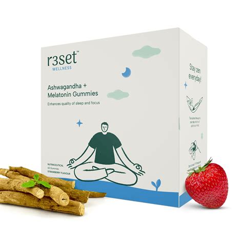 Buy Ashwagandha Melatonin Gummies Online | Reset