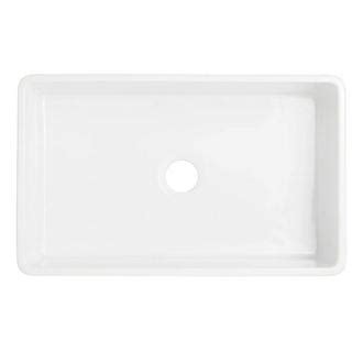 30" Braunig Fireclay Farmhouse Sink - Blue Floral Motif | Signature ...