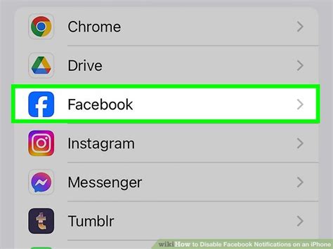 Image result for iPhone Facebook Menu Notifications