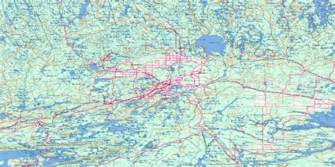 Sudbury Topo Map Free Online, NTS 041I, ON