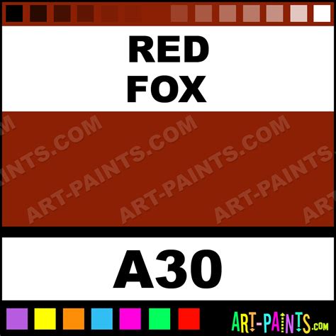 Red Fox Casual Colors Spray Paints - Aerosol Decorative Paints - A30 ...