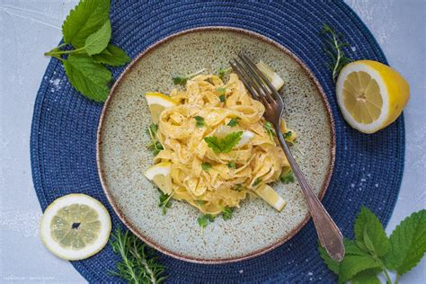 Pasta al Limone - italienisches Zitronenpasta Rezept | tastybits.de