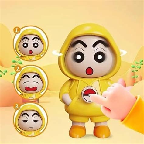 Shinchan Face Changing Expression Keychain | Trending Cartoon Mood Cha ...