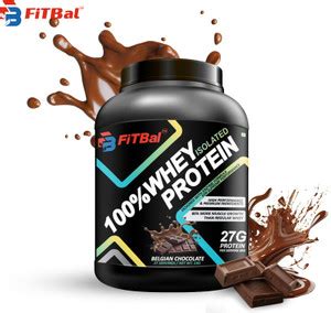 FiTBal 100% Whey Protein Cocentrate Blend |27gm protein | With ...
