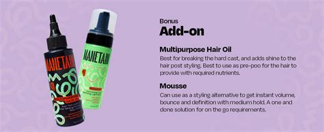 Manetain Curl Cream 200ml for Curly & Wavy Hair | Hydrating, Frizz ...