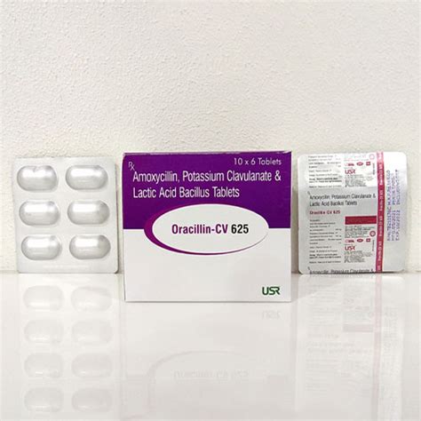 ORACILLIN-CV 625 TABLETS Pharm Biotech