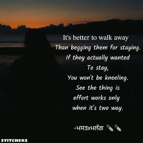 Than begging them for sta... | Quotes & Writings by HarDeep SiNgh ...