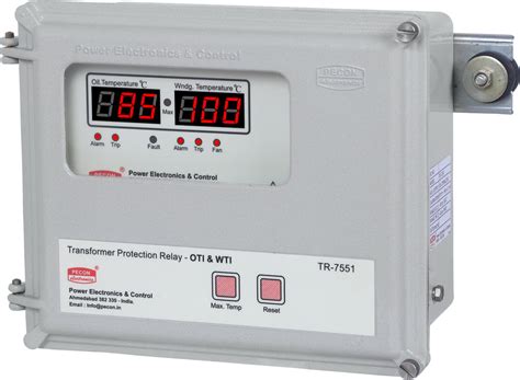 TR-7551-C Transformer Protection Relay WTI for Oil Cooled Transformers ...