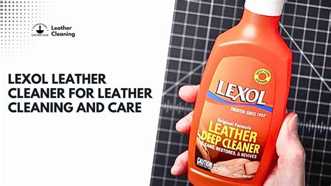 ILC - Lexol Leather Cleaner for Leather Cleaning and Care