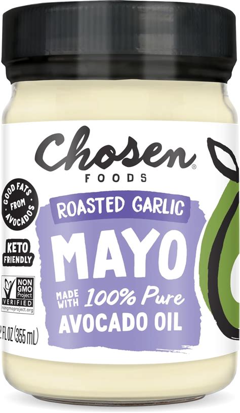 Amazon.com : Chosen Foods Classic Avocado Oil Mayo, Non-GMO, 100% Pure ...