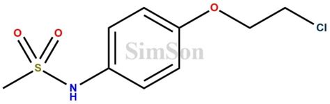 N-(4-(2-Chloroethoxy)phenyl)methanesulfonamide | CAS No- 115256-17-2 ...